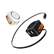 New foldable 4 in 1 phone magnetic charging stand with built-in retractable charging cable for iphone 3 in 1 wireless charger